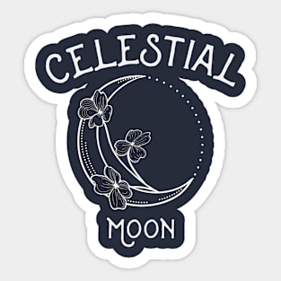 Celestial Moon Sticker